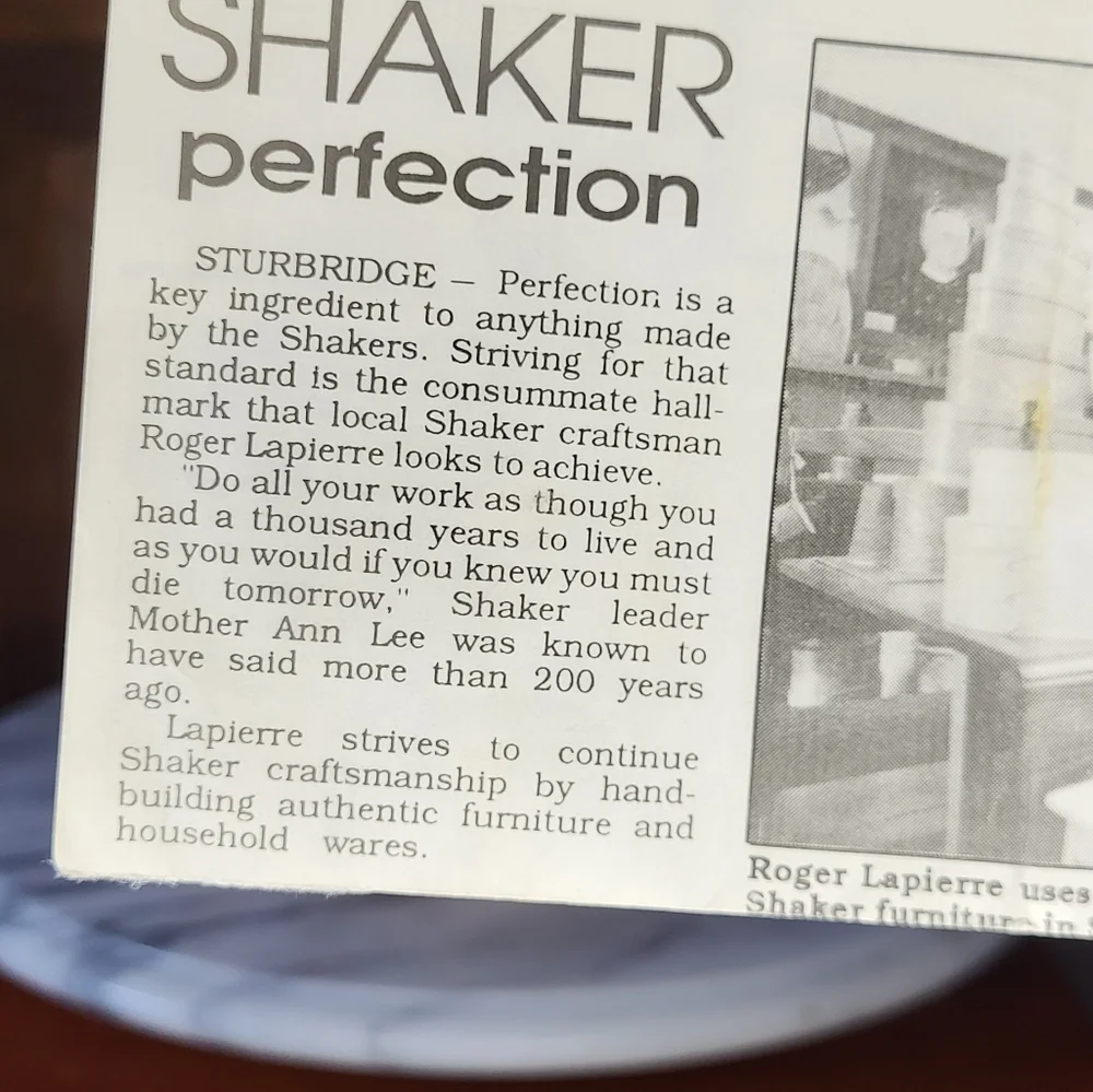 Shaker Sewing Box